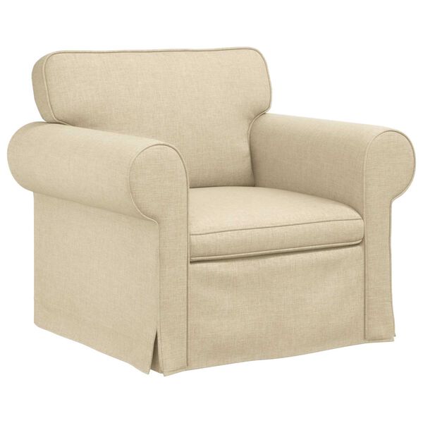 vidaXL S&oacute;fasett 2 pcs Rj&oacute;malitur 175 x 82 x 80 cm d&uacute;kur