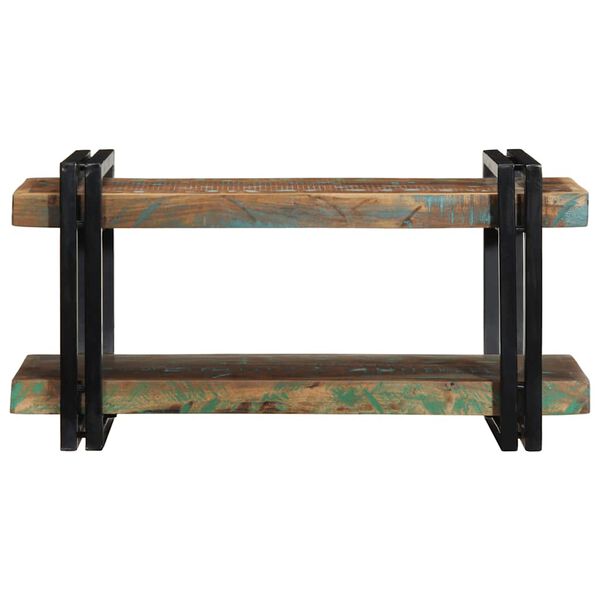 vidaXL Vegghilla Marglitur Solid Wood Endurunnið