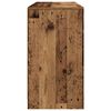 vidaXL Skrifborð Old Wood 120x42x76 cm Engineered Wood