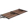 vidaXL Dyraskyggni Svart 199x90 cm P&oacute;l&yacute;karb&oacute;nat