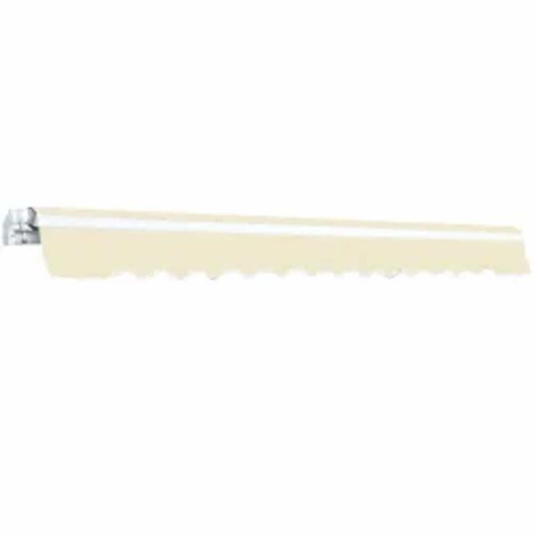 vidaXL samanbrj&oacute;tanleg skyggni Handb&oacute;k 600 cm krem