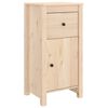 vidaXL Skenkur 40x35x80 cm Gegnheil Fura
