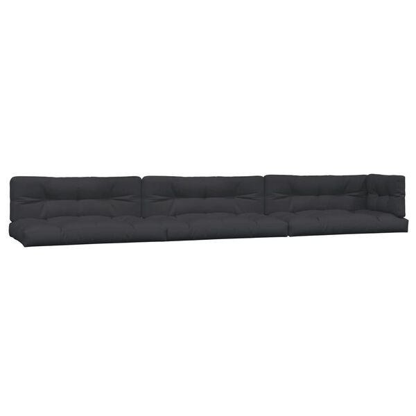 vidaXL 6 Hluta Pallas&oacute;fasett me&eth; Sessum Gegnheill Akas&iacute;uvi&eth;ur