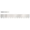 vidaXL Gar&eth;ja&eth;ar 50 pcs Silfur 100 x 0,05 x 15 cm Ry&eth;fr&iacute;tt St&aacute;l