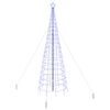 vidaXL LED j&oacute;latr&eacute; me&eth; jar&eth;sp&yacute;tum me&eth; 800 LED Bl&aacute;r 400 cm J&aacute;rn
