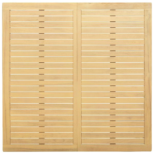 vidaXL Gar&eth;s&oacute;fabor&eth; 110x110x45 cm Gegnheill Akas&iacute;uvi&eth;ur