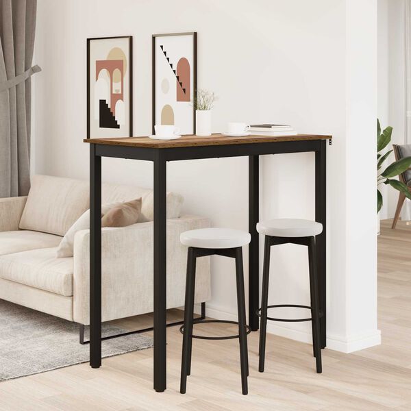 vidaXL Bor&eth;stofubor&eth; Samsettur vi&eth;ur