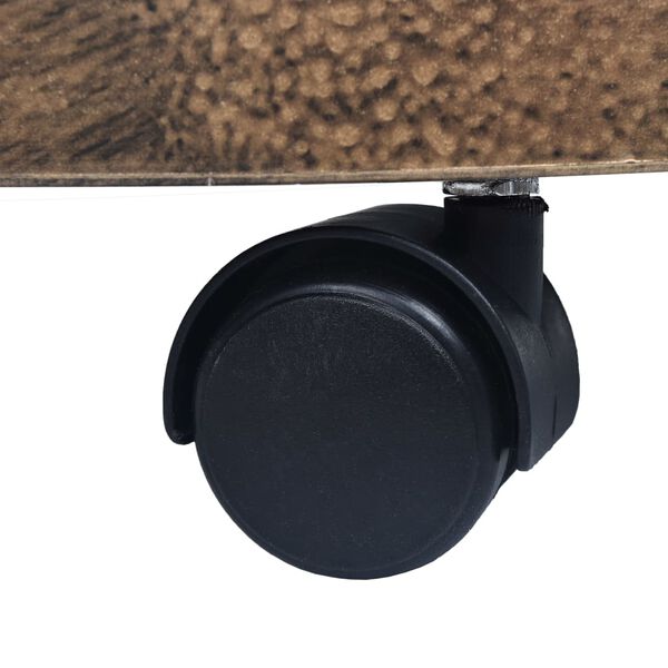 vidaXL Plöntuvagnar 6 stk. Brons 30 cm Plast