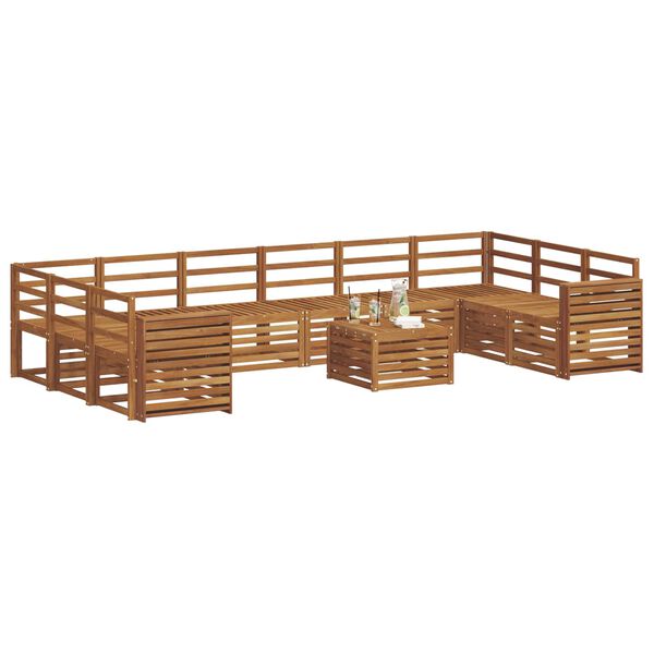 vidaXL S&oacute;fasett N&aacute;tt&uacute;rulegur Hrein akas&iacute;utr&eacute;