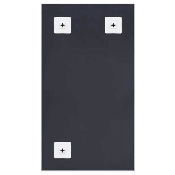 vidaXL Spegill Silfurlita&eth;ur 80x60 cm