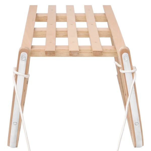 vidaXL Snj&oacute;sle&eth;i 110x40x34 cm Krossvi&eth;ur