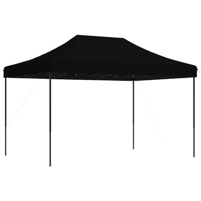 vidaXLSamfellanlegt Veislutjald Pop-Up Svartur 410x279x315 cm