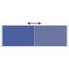 vidaXL &Uacute;tdraganlegur Skj&oacute;lveggur 200x600 cm Bl&aacute;r