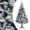 vidaXL Gervij&oacute;latr&eacute; me&eth; Snj&oacute;flygsum Gr&aelig;nt 120 cm PVC