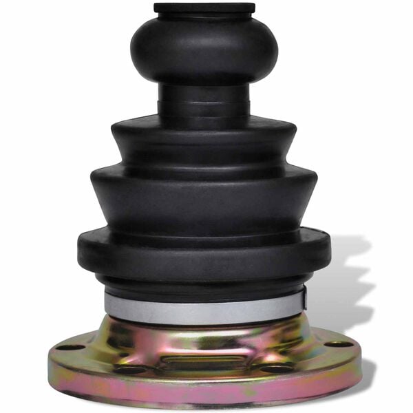 vidaXL Akstur sett Svartur M&aacute;lmur