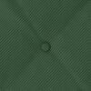 vidaXL Bakp&uacute;&eth;i Dj&uacute;pur gr&aelig;nn 120 x 50 cm Korduroy efni