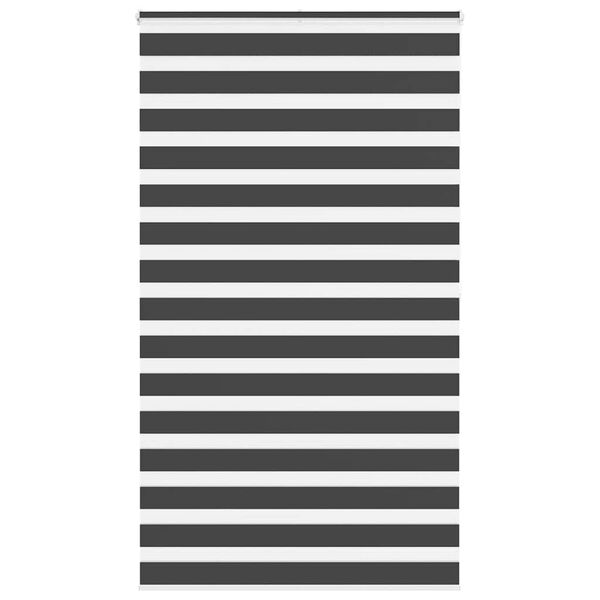 vidaXL Zebra Gard&iacute;na Sv&ouml;rt 130x200 cm Efni Breidd 125,9cm P&oacute;l&yacute;ester