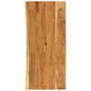 vidaXL Bor&eth;plata &aacute; Ba&eth;herbergi Gegnheill Akas&iacute;uvi&eth;ur 114x52x2,5 cm