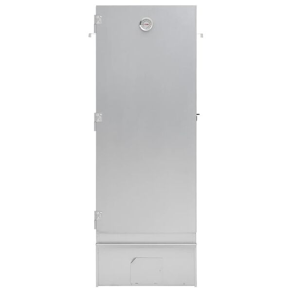 vidaXL BBQ Reykofn með Köldum Reykgjafa Sinkhúðað Stál