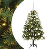 vidaXL Gervi g&aacute;mur j&oacute;latr&eacute; me&eth; hnetum Gr&aelig;nn 150 cm PVC, PE og m&aacute;lmur