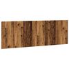 vidaXL Wall H&ouml;fu&eth;gafl Old Wood 240x1,5x80 cm Engineered Wood