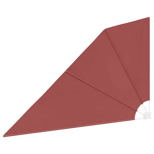 vidaXL Samanleggjanlegur Skj&oacute;lveggur. Leirbr&uacute;nn 160 x 240 cm