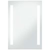 vidaXL LED Veggspegill fyrir Ba&eth;herbergi 60 x 80 cm