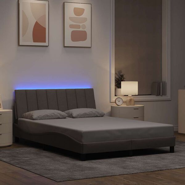 vidaXL R&uacute;mgrind &aacute;n D&yacute;nu Hanko M&oacute;gr&aacute;r 120x200 cm Text&iacute;lefni