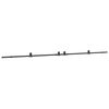 vidaXL Rennihur&eth;arb&uacute;na&eth;arsett 427 cm St&aacute;l Svart