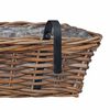 vidaXL Hangandi pl&ouml;ntu k&ouml;rfa 2 pcs Br&uacute;nn 48 x 22 x 15 cm Lacak rattan
