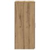 vidaXL Geymslusk&aacute;pur Artisan Oak 50x45x103,5 cm Hanna&eth;ur vi&eth;ur