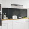 vidaXL Eldh&uacute;s Backsplash 2 pcs D&ouml;kk gr&aacute; 90 x 60 cm hertu&eth; gler