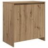 vidaXL Vi&eth;beinteyfla 3 pcs Artisan Eik 70 x 41 x 75 cm Samsettur vi&eth;ur