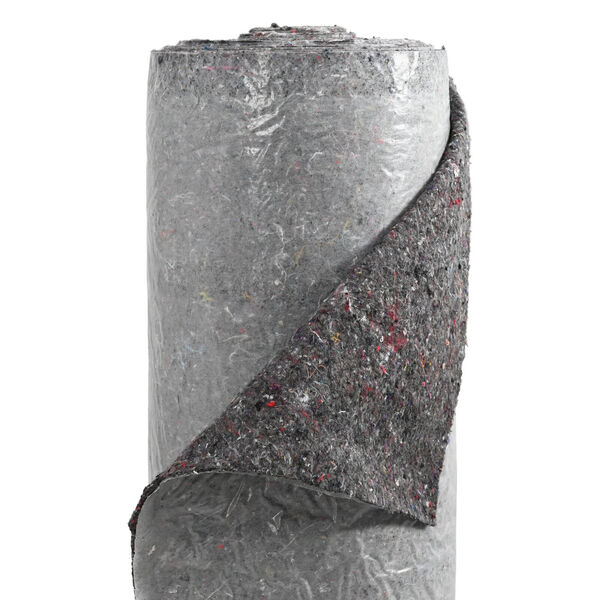 vidaXL Sundlaug fleece Grár 1 x 10 m Pólýester og bómull