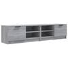 vidaXL Sj&oacute;nvarpssk&aacute;par 2stk. Gr&aacute;ir Sonoma 80x35x36,5cm Samsettur Vi&eth;ur