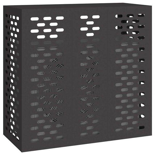 vidaXL Loftk&aelig;liv&ouml;r&eth;ur Svartur 110 x 50 x 105 cm St&aacute;l