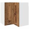 vidaXL Hanghornssk&aacute;pur &ldquo;Lyon&rdquo; Old Wood 57x57x60 cm Engineered Wood