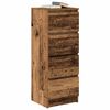 vidaXL skenkur Old Wood 37,5x35x99 cm Engineered Wood