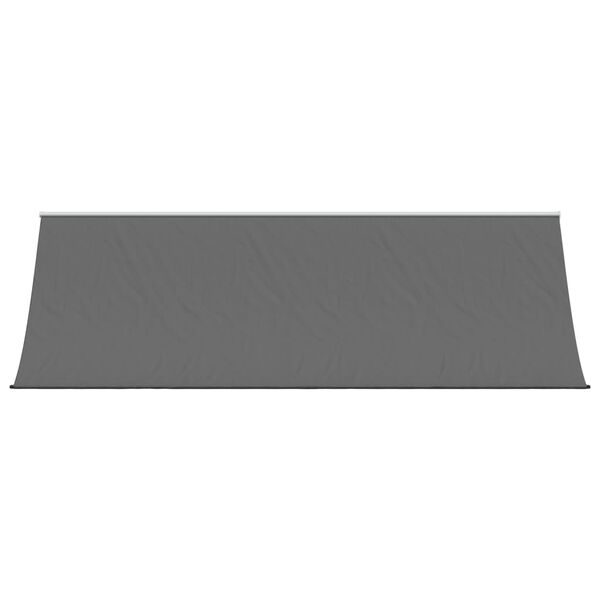 vidaXL &Uacute;tdraganleg Mark&iacute;sa 400x150 cm Reykgr&aacute;tt Efni og St&aacute;l