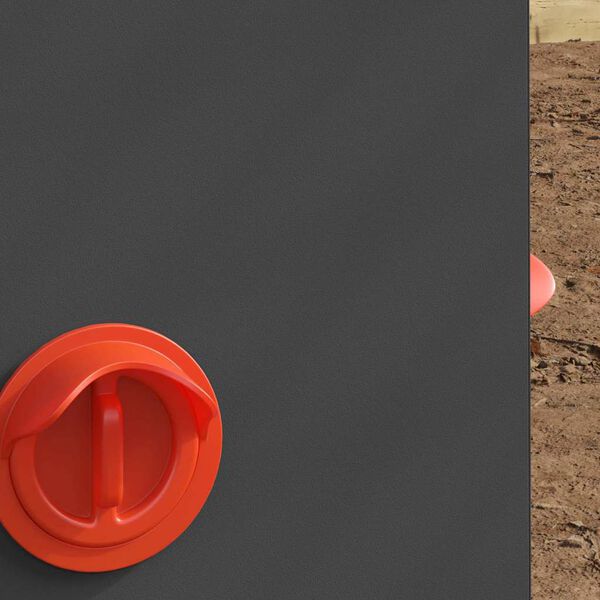 vidaXL K&uacute;rfiskast 2 pcs Svartur 32,5 x 20,5 x 43 cm Kaldvalsa&eth; St&aacute;l