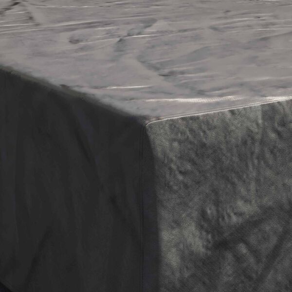 vidaXL H&uacute;&eth; fyrir h&uacute;sg&ouml;gn Einlita Svartur 275 x 275 x 70 cm 600D