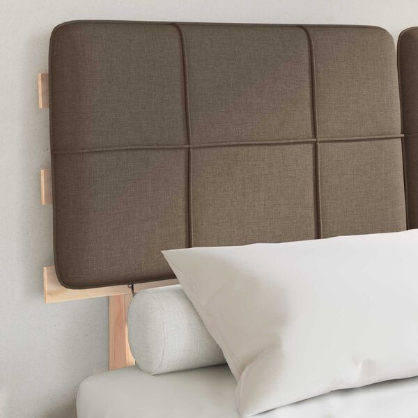 vidaXL R&uacute;mf&oacute;tur me&eth; kl&aelig;&eth;&eth;um h&ouml;f&eth;agafli M&oacute;gr&aacute;r 150 x 200 cm