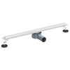 vidaXL 360&deg; &THORN;vottalei&eth;ari me&eth; grannri ger&eth; Silfur 70 cm