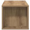 vidaXL Sj&oacute;nvarpssk&aacute;pur artisian oak 100 x 30 x 26,5 cm Samsettur vi&eth;ur