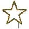 vidaXL J&oacute;lalj&oacute;saskreyting me&eth; Spikes Star 115 LED 85 cm