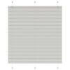 vidaXL Pl&iacute;stjalda lj&oacute;sgr&aacute;tt 115x150 cm Efni Breidd 114,4 cm Polyester