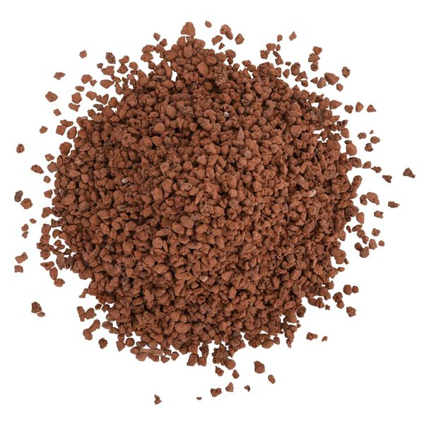 vidaXL Eldfjallabj&ouml;rg 25 kg Rau&eth;ur 5-8 mm