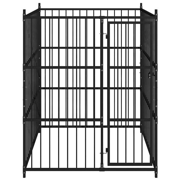 vidaXL Utandyra Hundabyrgi 150 x 150 x 185 cm