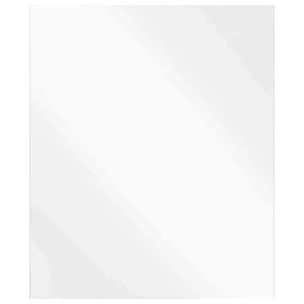 vidaXL Veggspegel R&eacute;tthyrningur 50 x 60 cm hertu&eth; gler