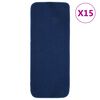 vidaXL Stamar &THORN;repamottur 15 stk. 60x25 cm Bl&aacute;r R&eacute;tthyrndar